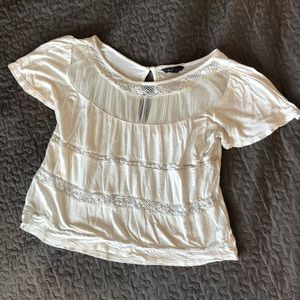 Lacey crop top from AE